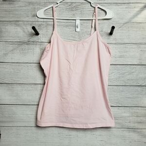 Architect‎ Soft Pink Womens Cami Camisole Adjustable Straps 1X